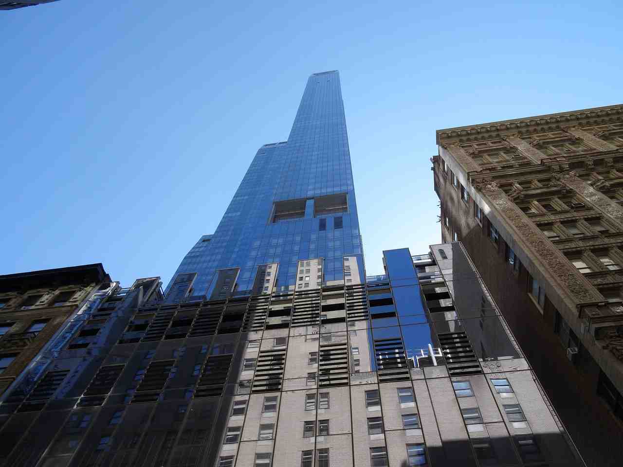 new york, building, gratte ciel